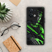 Thumbnail for Θήκη Oppo Reno8 5G Green Soldier από τη Smartfits με σχέδιο στο πίσω μέρος και μαύρο περίβλημα | Oppo Reno8 5G Green Soldier Case with Colorful Back and Black Bezels