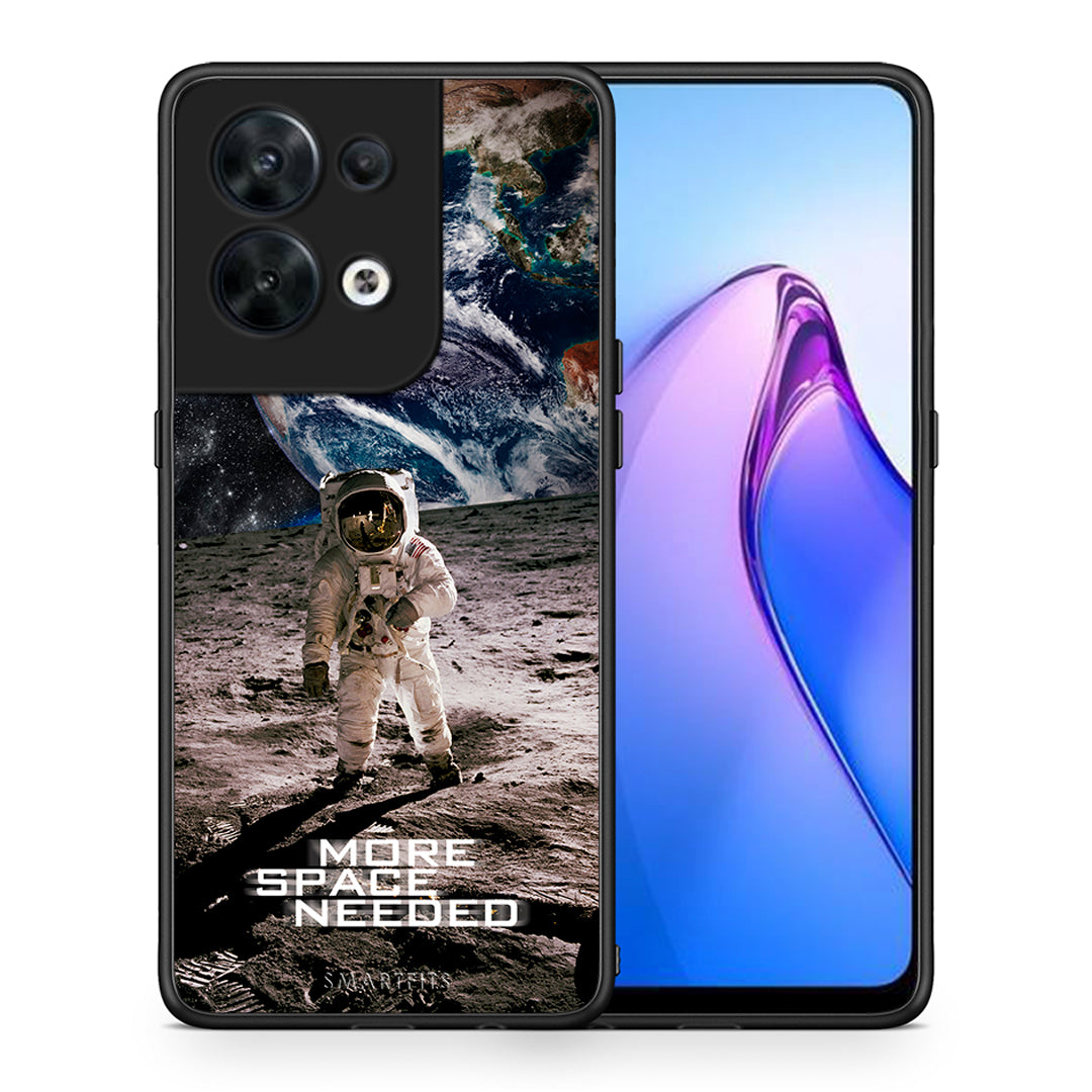 Θήκη Oppo Reno8 5G More Space από τη Smartfits με σχέδιο στο πίσω μέρος και μαύρο περίβλημα | Oppo Reno8 5G More Space Case with Colorful Back and Black Bezels