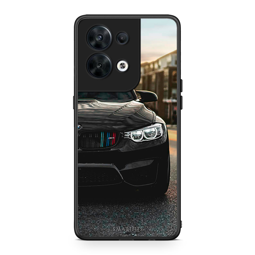 Θήκη Oppo Reno8 5G Racing M3 από τη Smartfits με σχέδιο στο πίσω μέρος και μαύρο περίβλημα | Oppo Reno8 5G Racing M3 Case with Colorful Back and Black Bezels