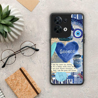 Thumbnail for Θήκη Oppo Reno8 5G Summer In Greece από τη Smartfits με σχέδιο στο πίσω μέρος και μαύρο περίβλημα | Oppo Reno8 5G Summer In Greece Case with Colorful Back and Black Bezels