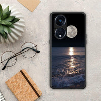 Thumbnail for Θήκη Oppo Reno8T 5G / A98 Landscape Moon από τη Smartfits με σχέδιο στο πίσω μέρος και μαύρο περίβλημα | Oppo Reno8T 5G / A98 Landscape Moon Case with Colorful Back and Black Bezels