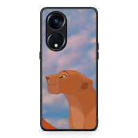 Thumbnail for Θήκη Oppo Reno8T 5G / A98 Lion Love 2 από τη Smartfits με σχέδιο στο πίσω μέρος και μαύρο περίβλημα | Oppo Reno8T 5G / A98 Lion Love 2 Case with Colorful Back and Black Bezels