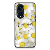 Thumbnail for Θήκη Oppo Reno8T 5G / A98 Summer Daisies από τη Smartfits με σχέδιο στο πίσω μέρος και μαύρο περίβλημα | Oppo Reno8T 5G / A98 Summer Daisies Case with Colorful Back and Black Bezels