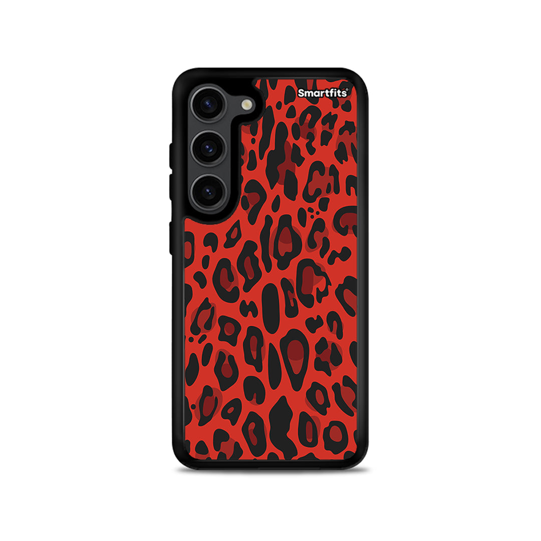 Animal Red Leopard - Samsung Galaxy S23 case