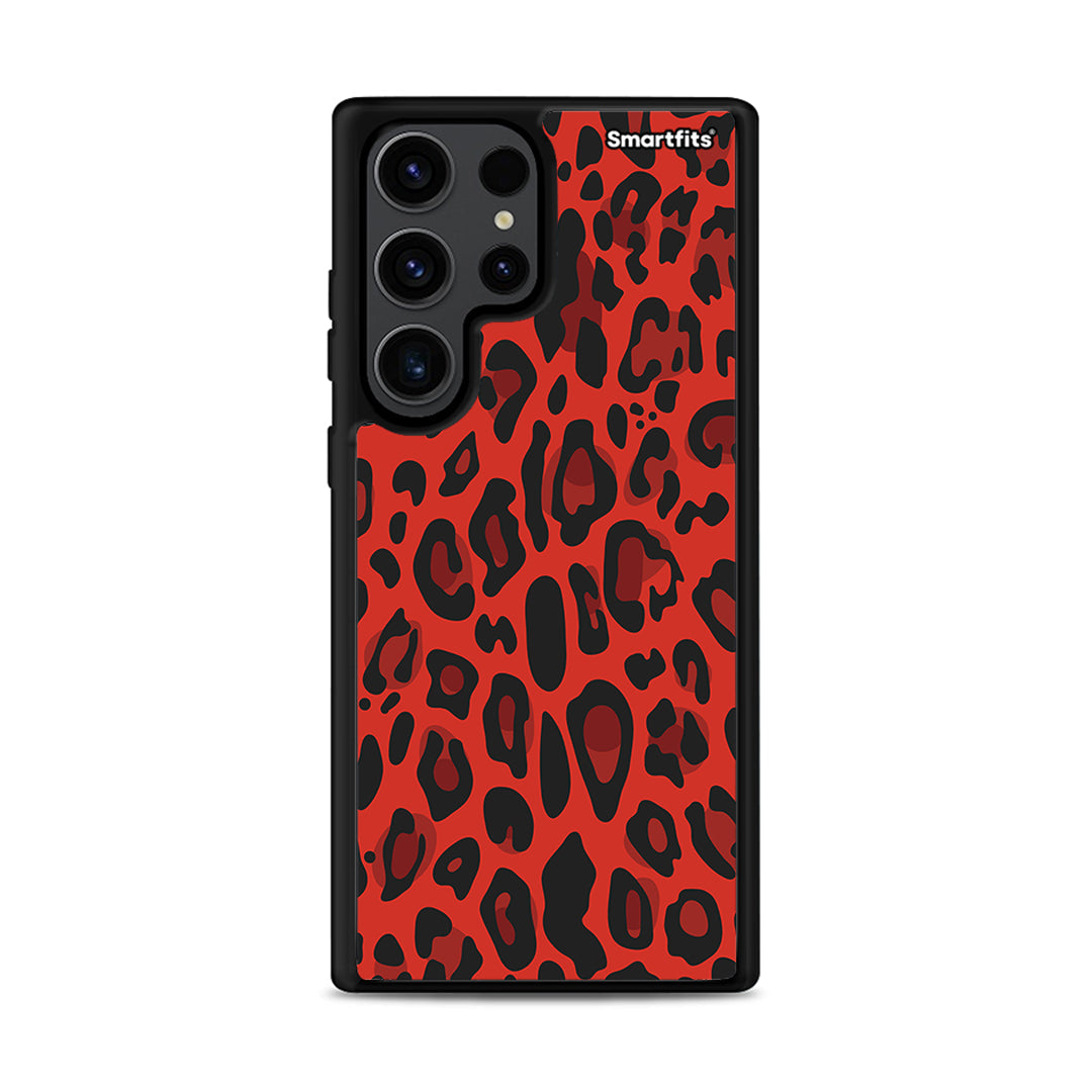 Animal Red Leopard - Samsung Galaxy S23 Ultra case