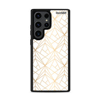 Thumbnail for Geometric Luxury White - Samsung Galaxy S23 Ultra Case