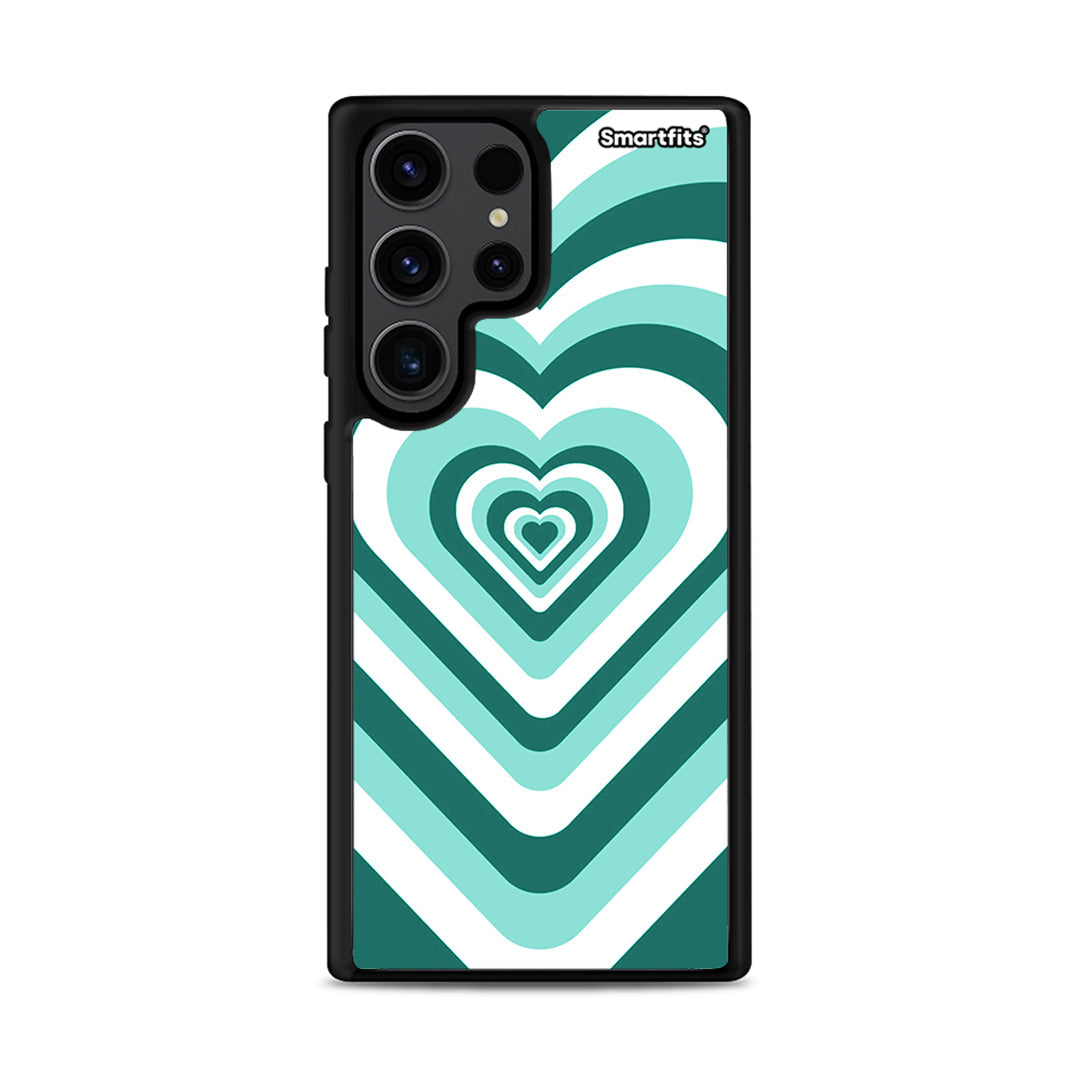 Green Hearts - Samsung Galaxy S23 Ultra Case