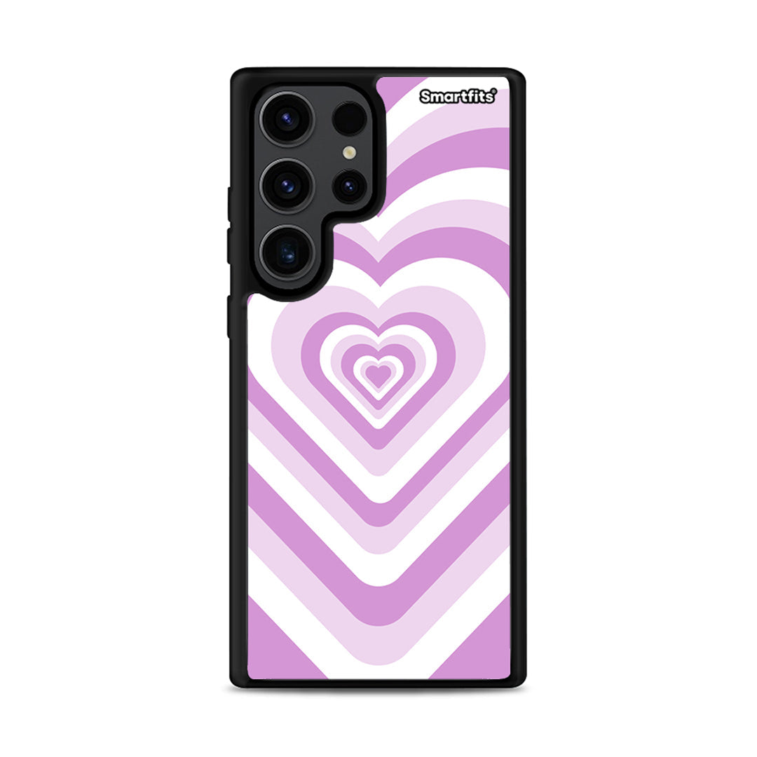 Lilac Hearts - Samsung Galaxy S23 Ultra Case