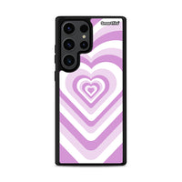 Thumbnail for Lilac Hearts - Samsung Galaxy S23 Ultra Case