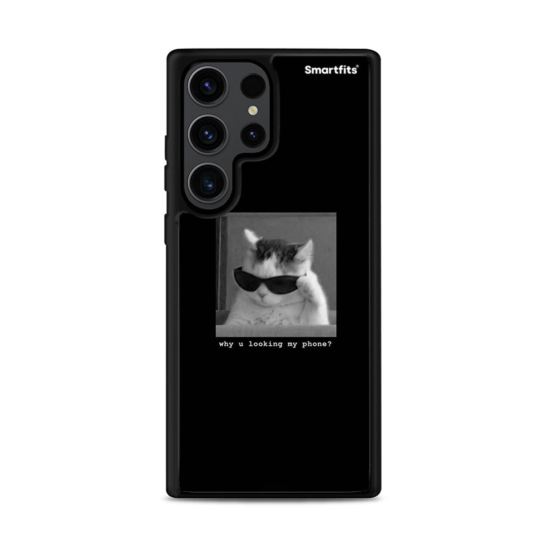 Meme Cat - Samsung Galaxy S23 Ultra Case