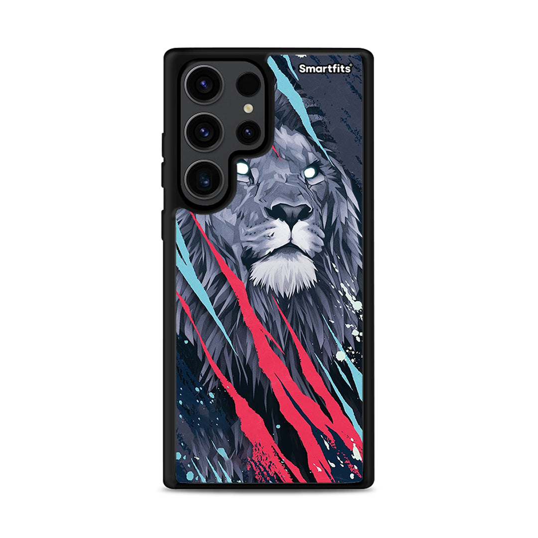 Popart Lion Designer - Samsung Galaxy S23 Ultra Case