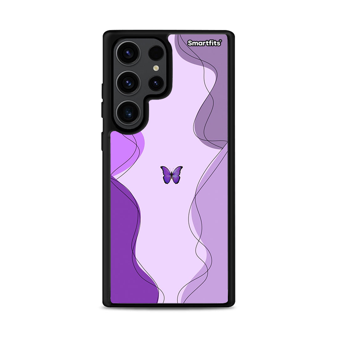 Purple Mariposa - Samsung Galaxy S23 Ultra case