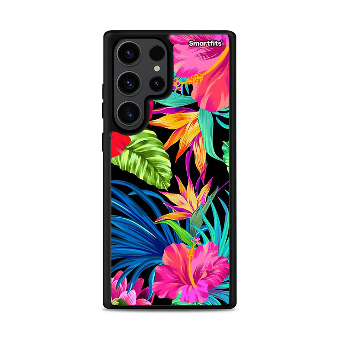 Tropical Flowers - Samsung Galaxy S23 Ultra Case