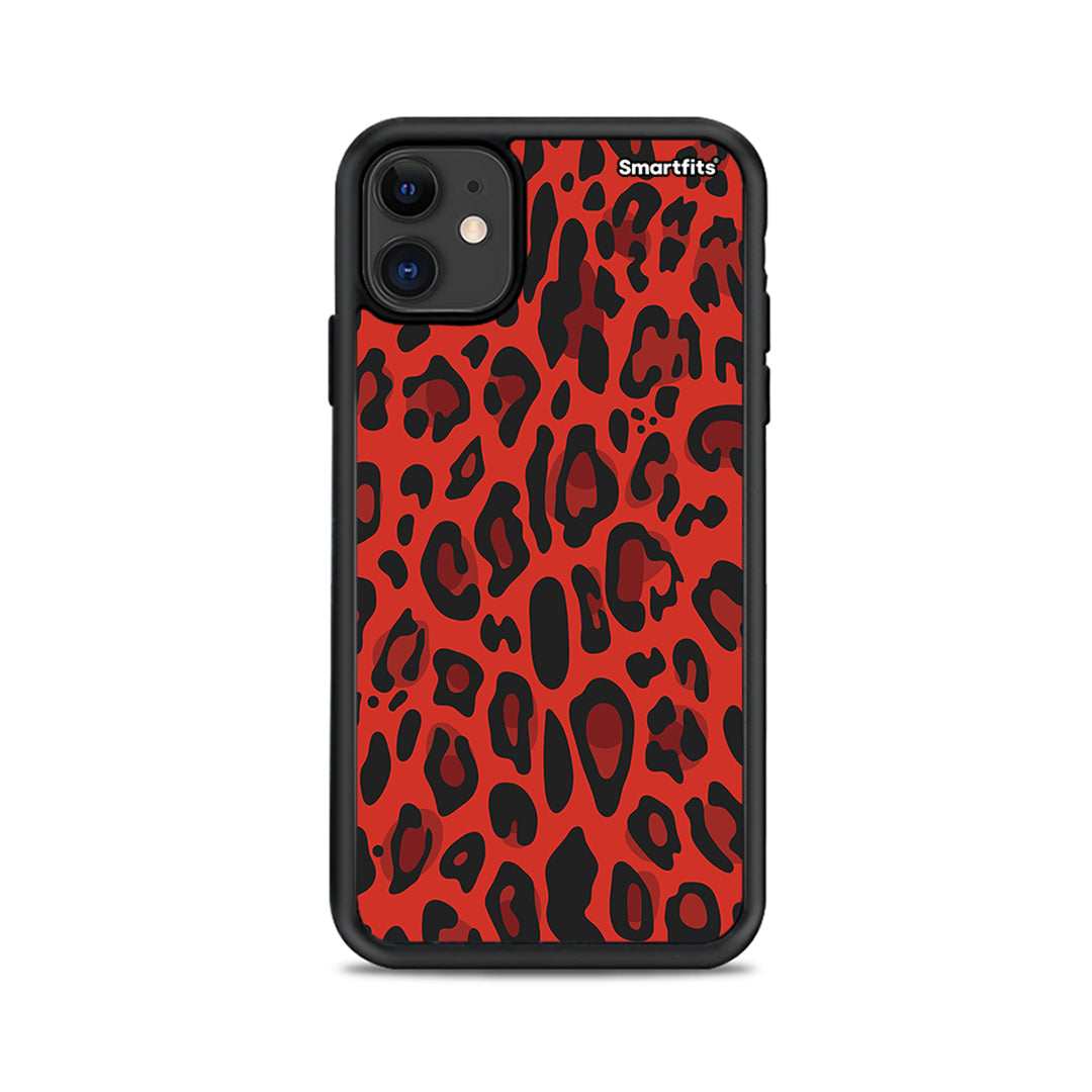 Animal Red Leopard - iPhone 11 case