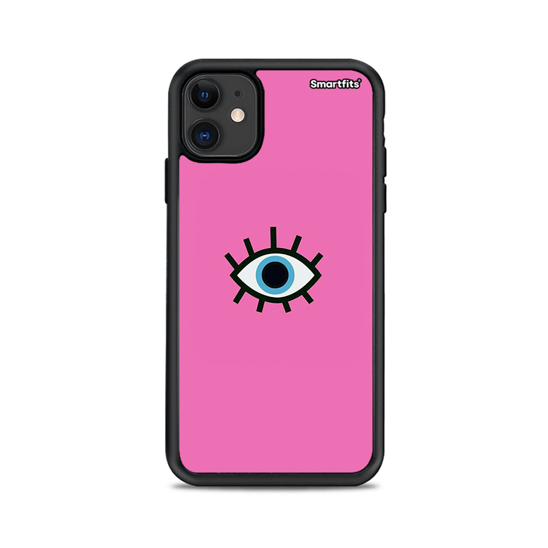 Blue Eye Pink - iPhone 11 case