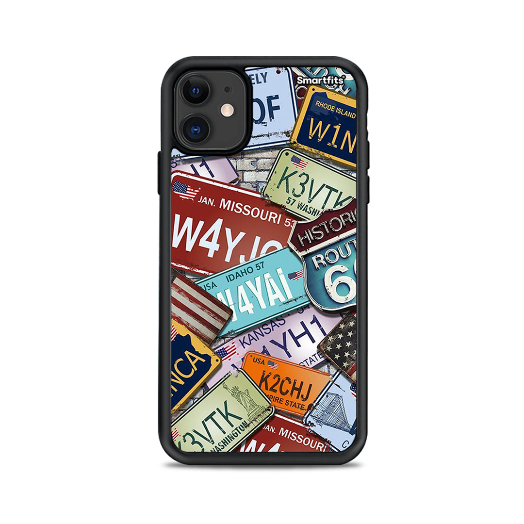 Car Plates - iPhone 11 case