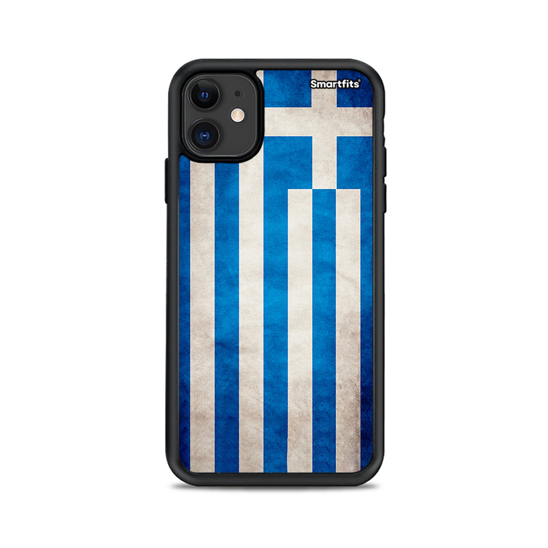 Flag Greek - iPhone 11 case