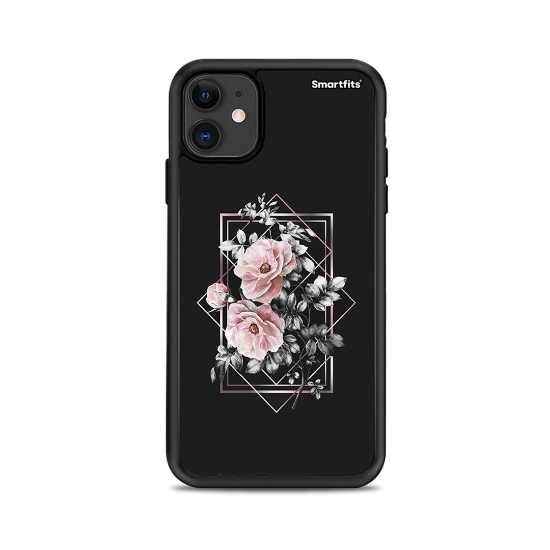 Flower Frame - iPhone 11 case