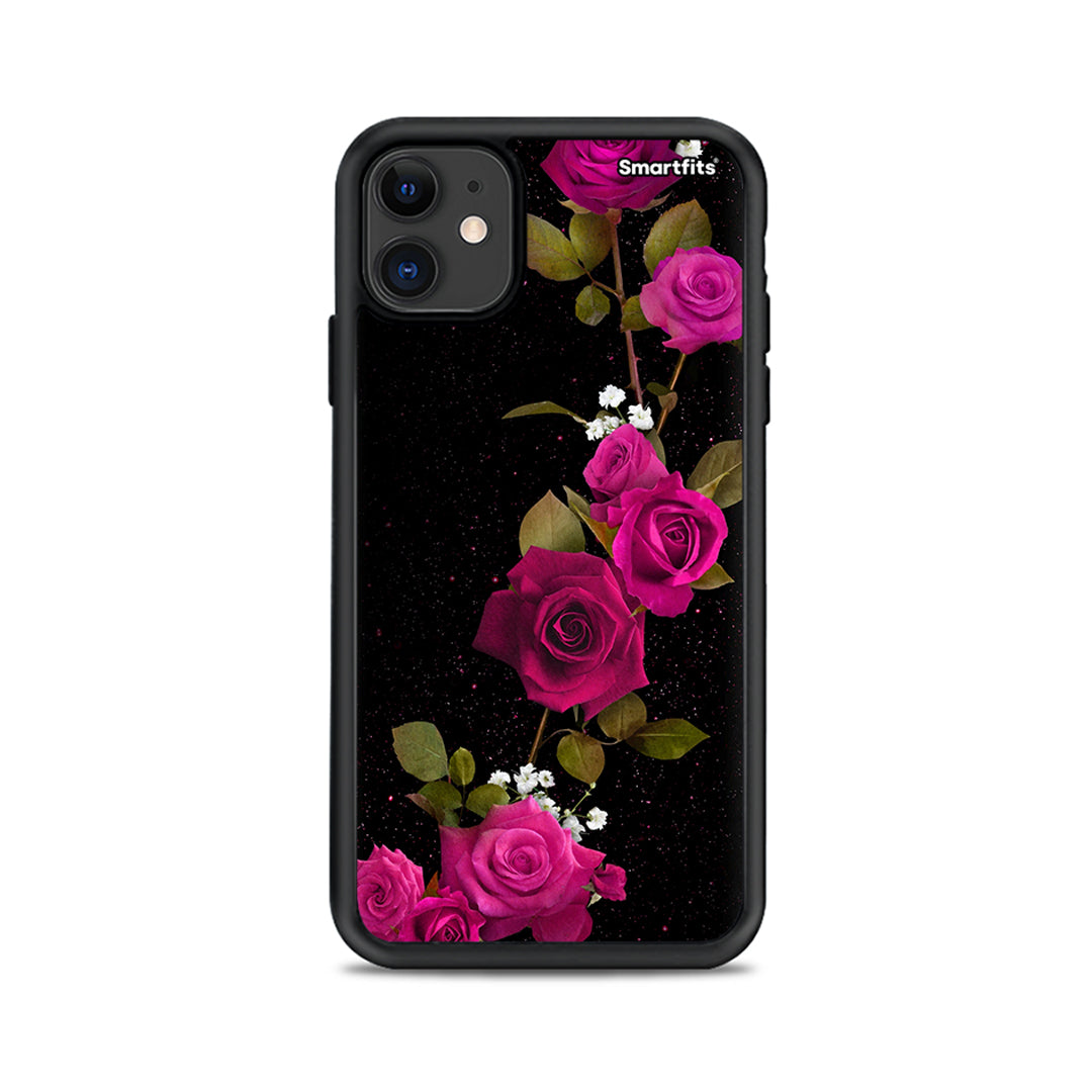 Flower Red Roses - iPhone 11 case