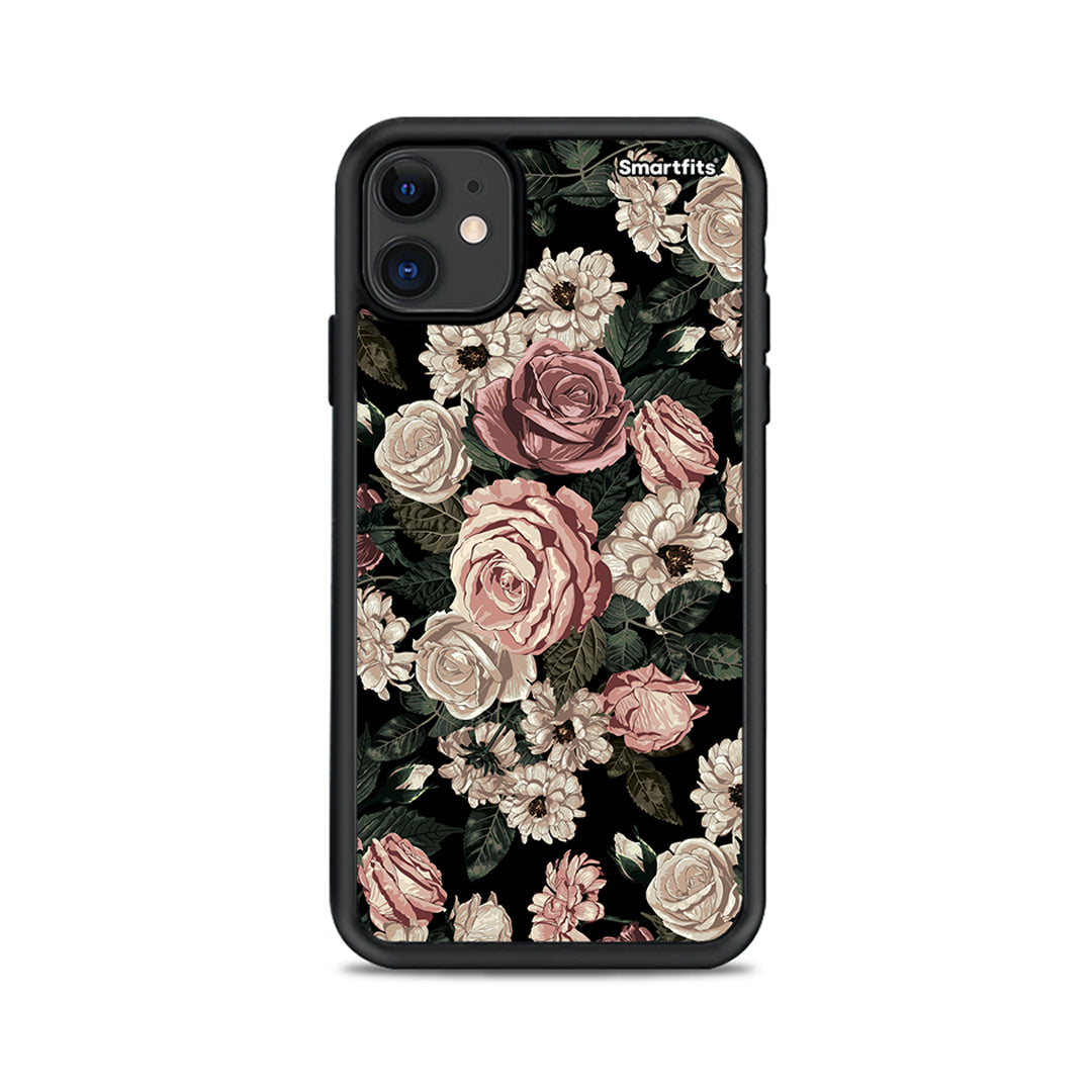 Flower Wild Roses - iPhone 11 case
