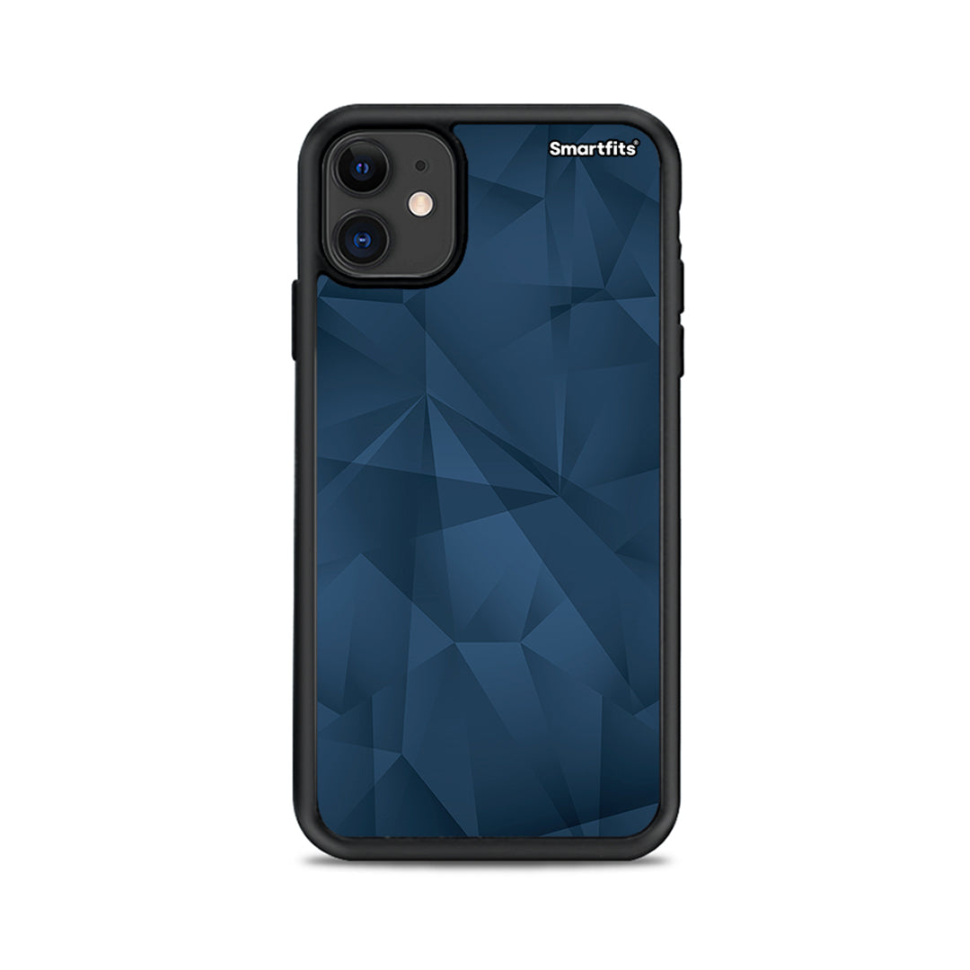 Geometric Blue Abstract - iPhone 11 case