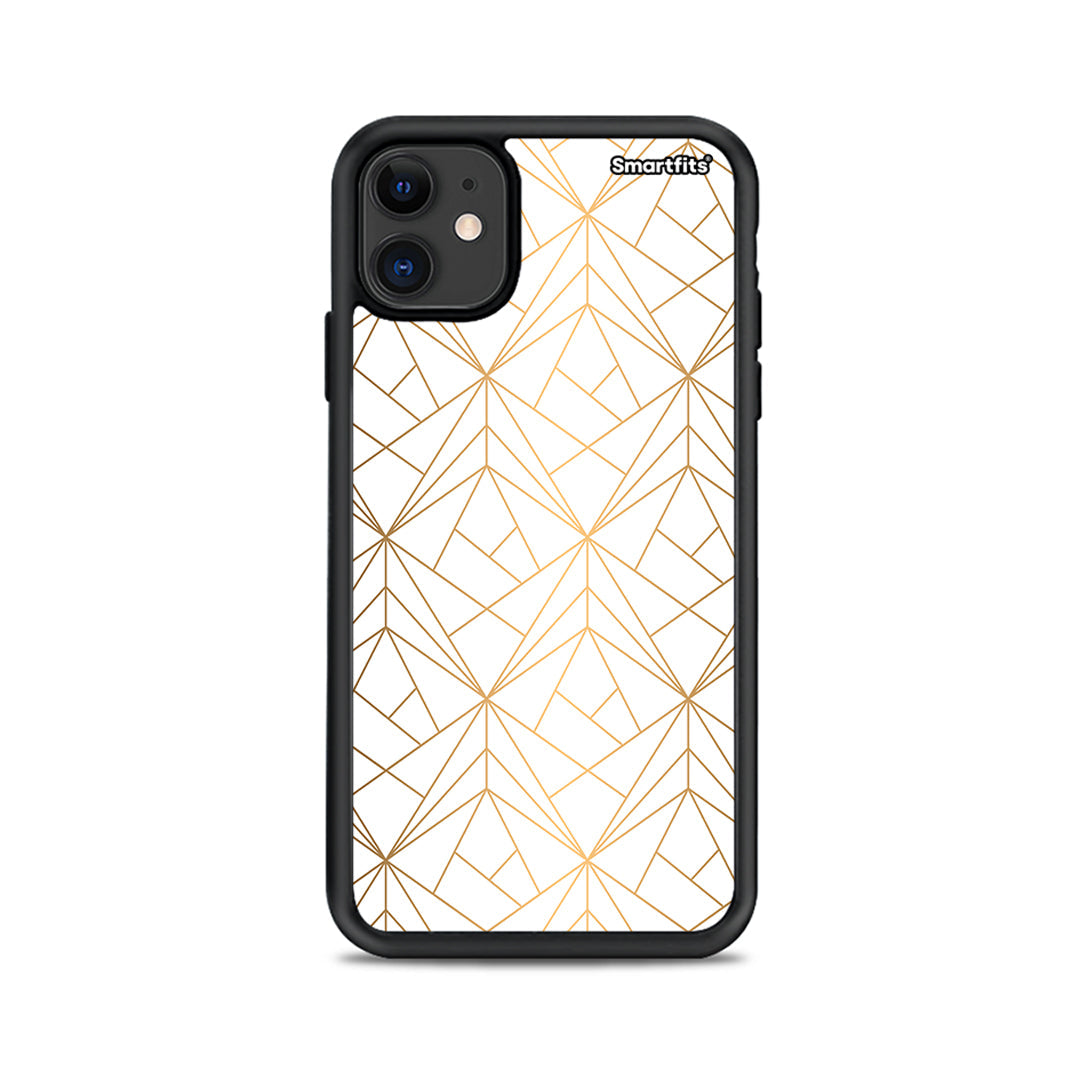 Geometric Luxury White - iPhone 11 case