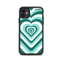 Thumbnail for Green Hearts - iPhone 11 case