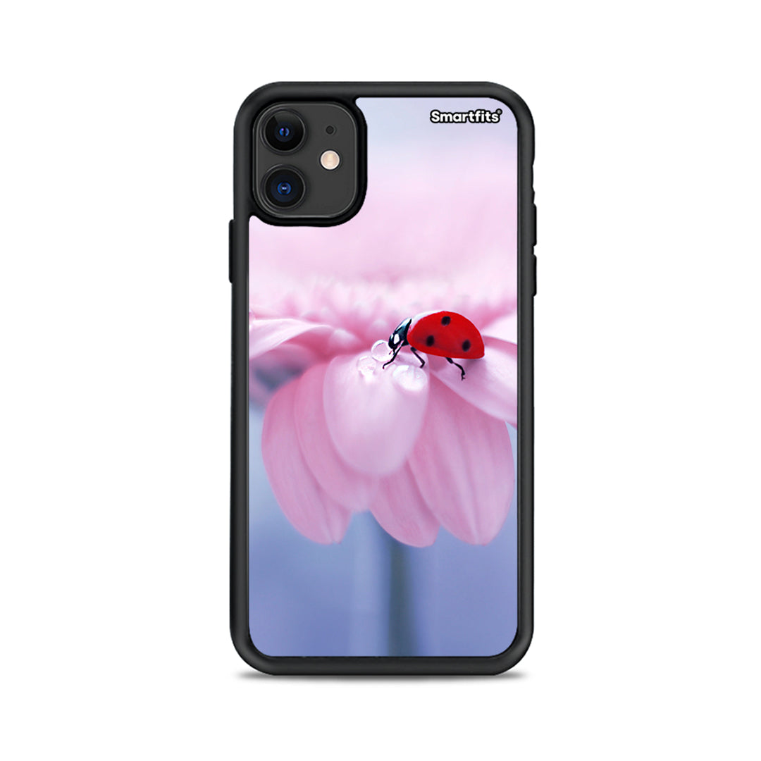 Ladybug Flower - iPhone 11 case