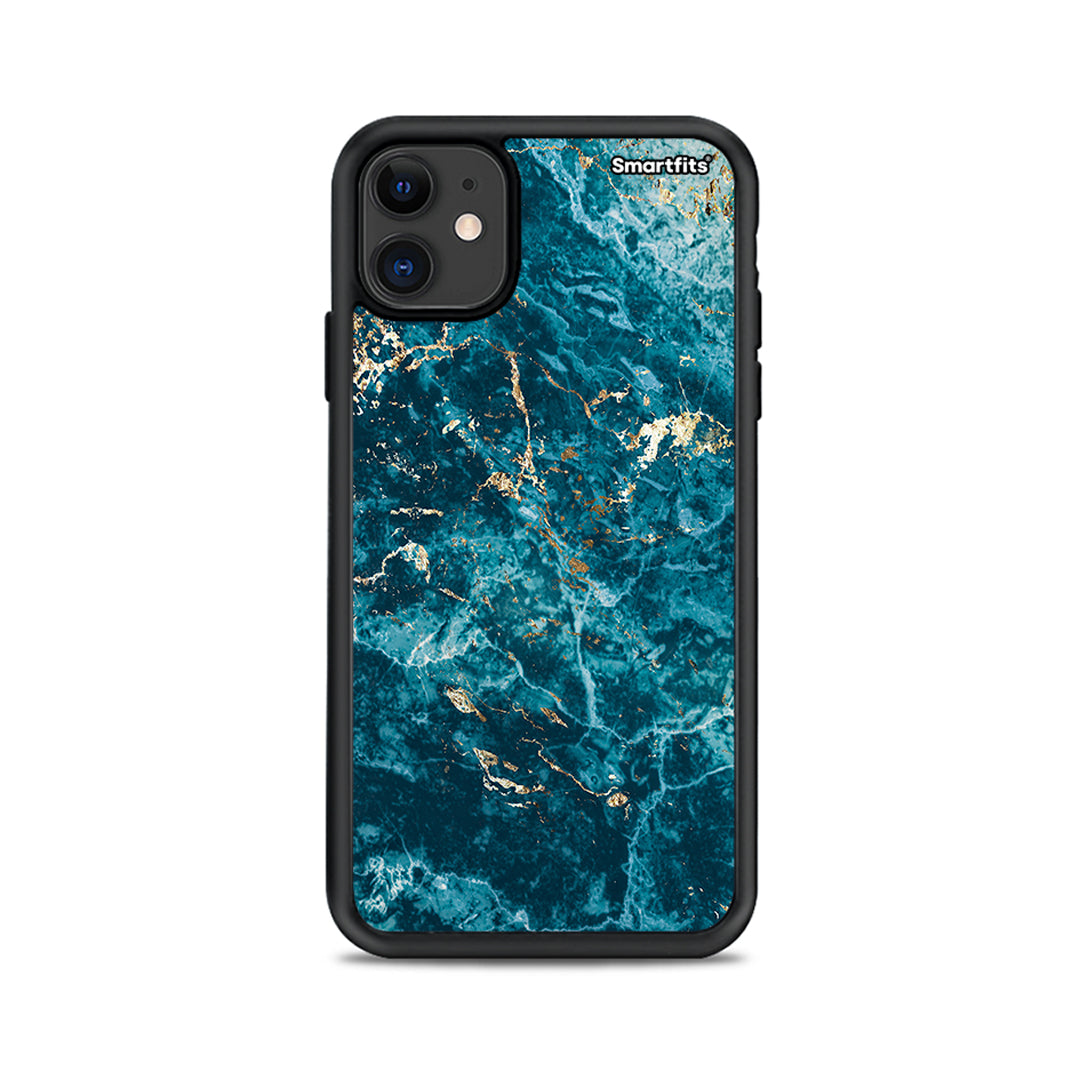 Marble Blue - iPhone 11 case