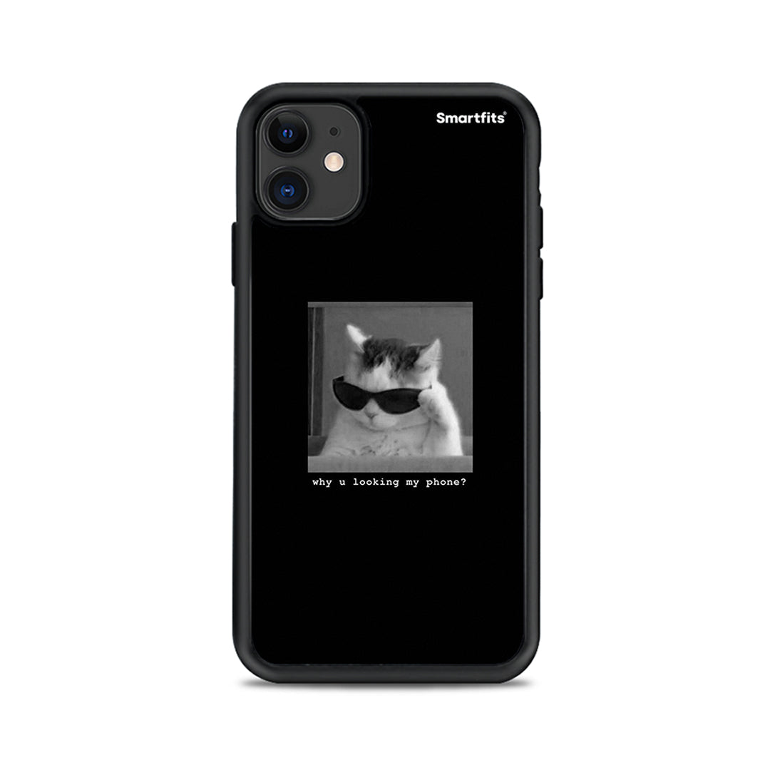 Meme Cat - iPhone 11 case