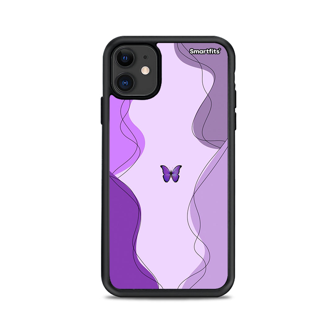 Purple Mariposa - iPhone 11 case