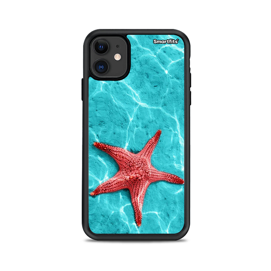 Red Starfish - iPhone 11 case