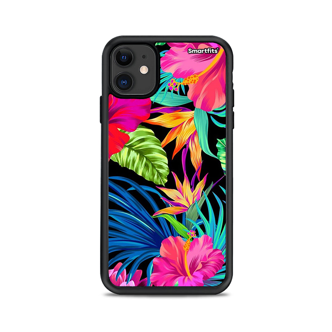 Tropical Flowers - iPhone 11 case