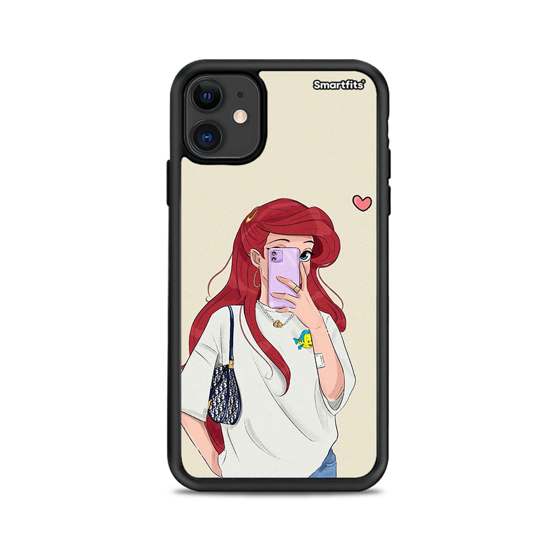 Walking Mermaid - iPhone 11 case