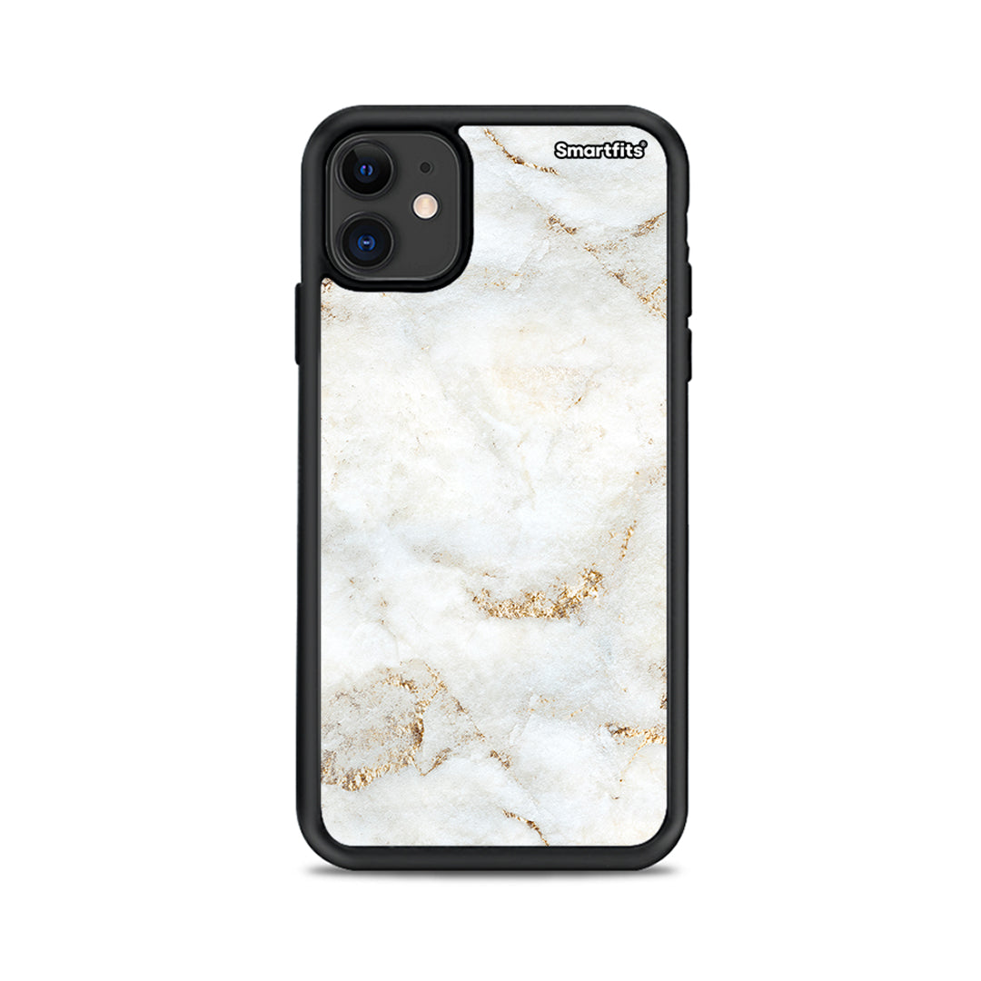 White Gold Marble - iPhone 11 case