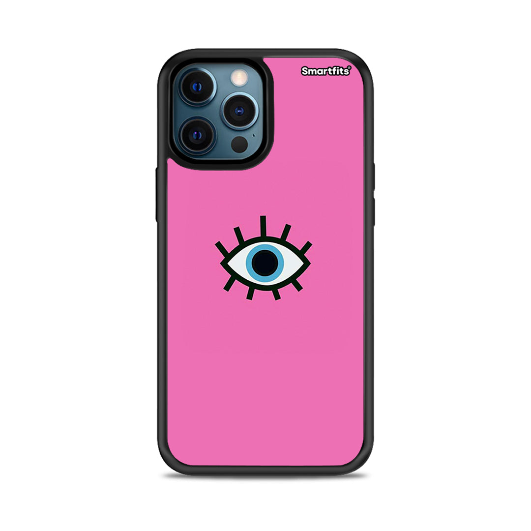 Blue Eye Pink - iPhone 12 case