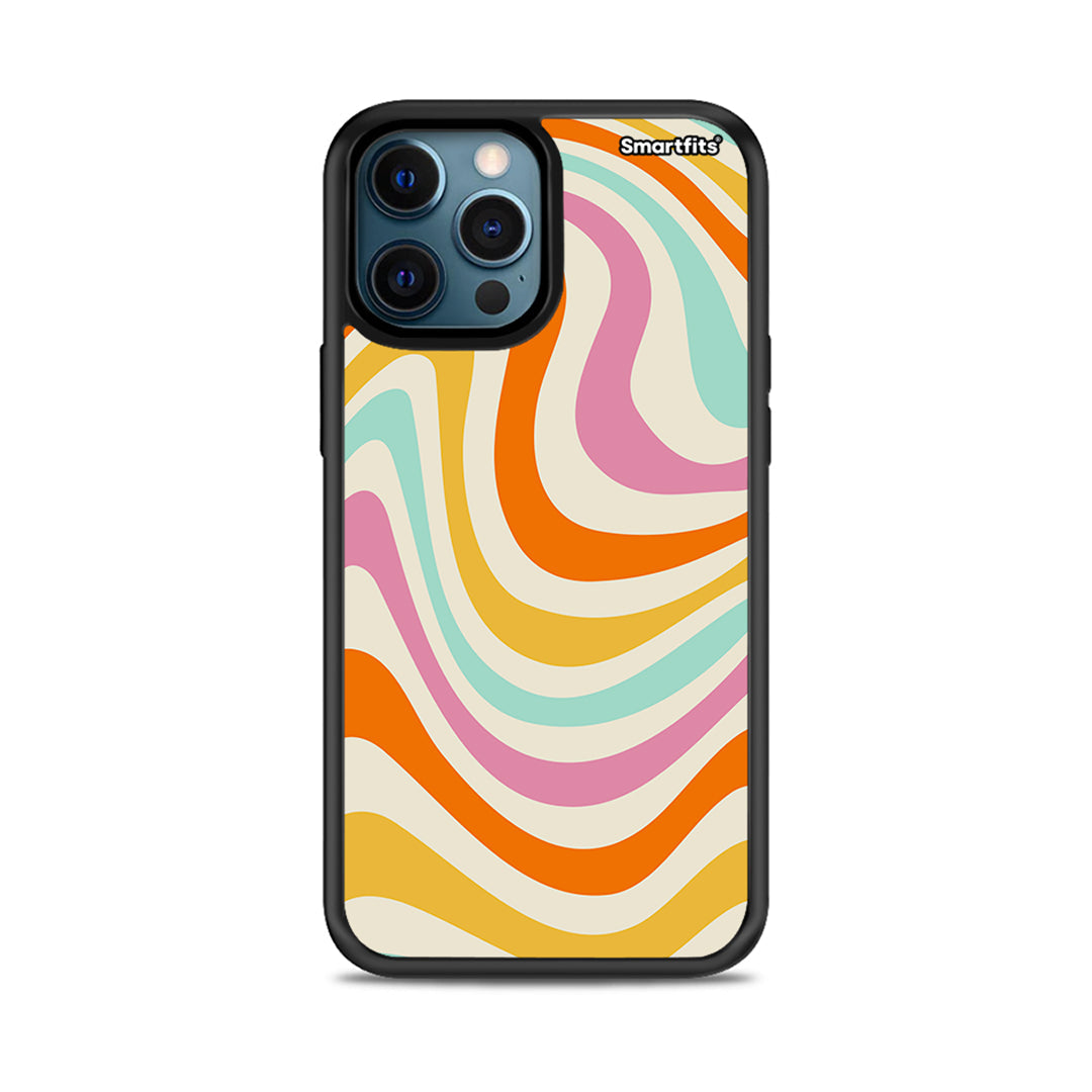 Colorful Waves - iPhone 12 case