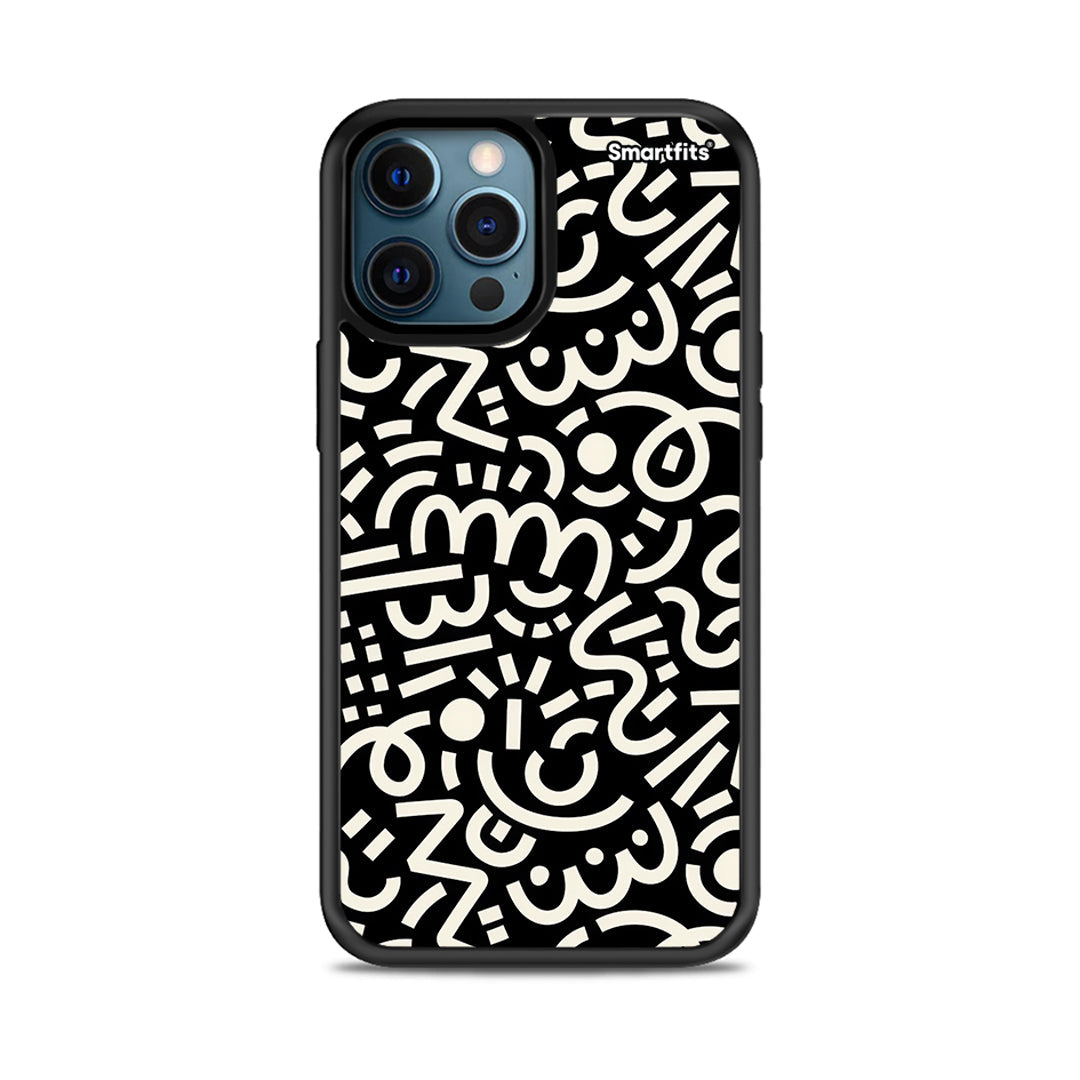 Doodle art - iPhone 12 case