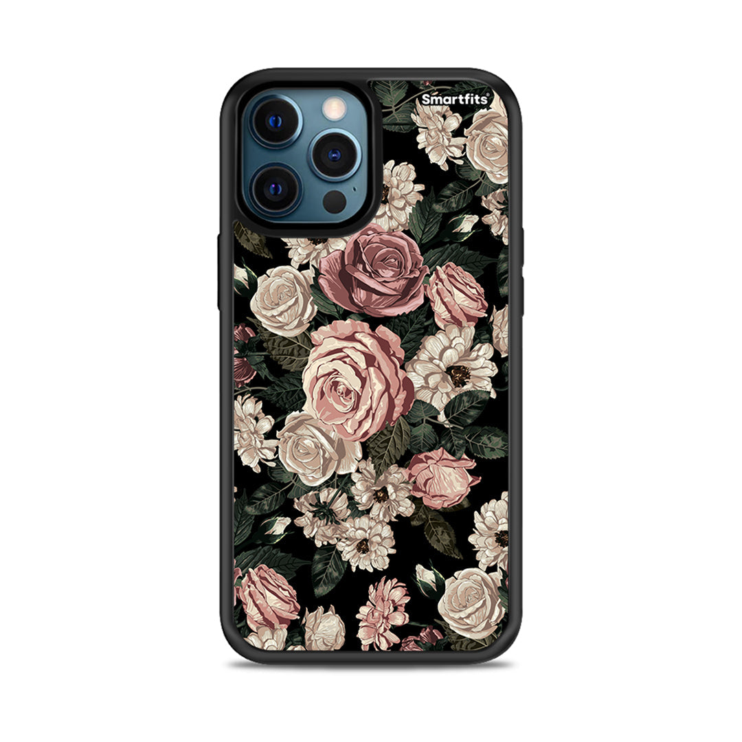 Flower Wild Roses - iPhone 12 Pro case