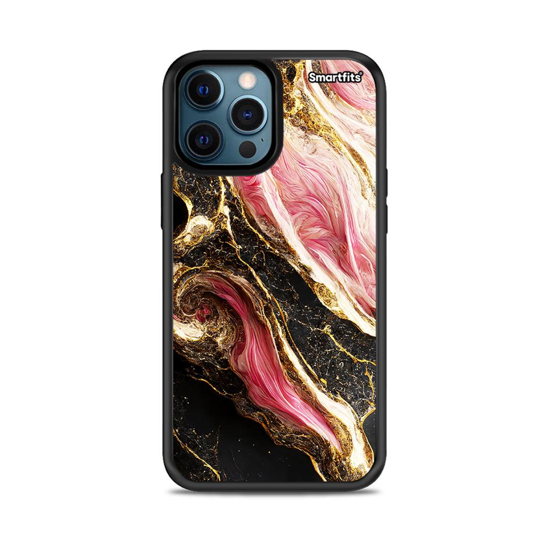 Glamorous Pink Marble - iPhone 12 Pro case