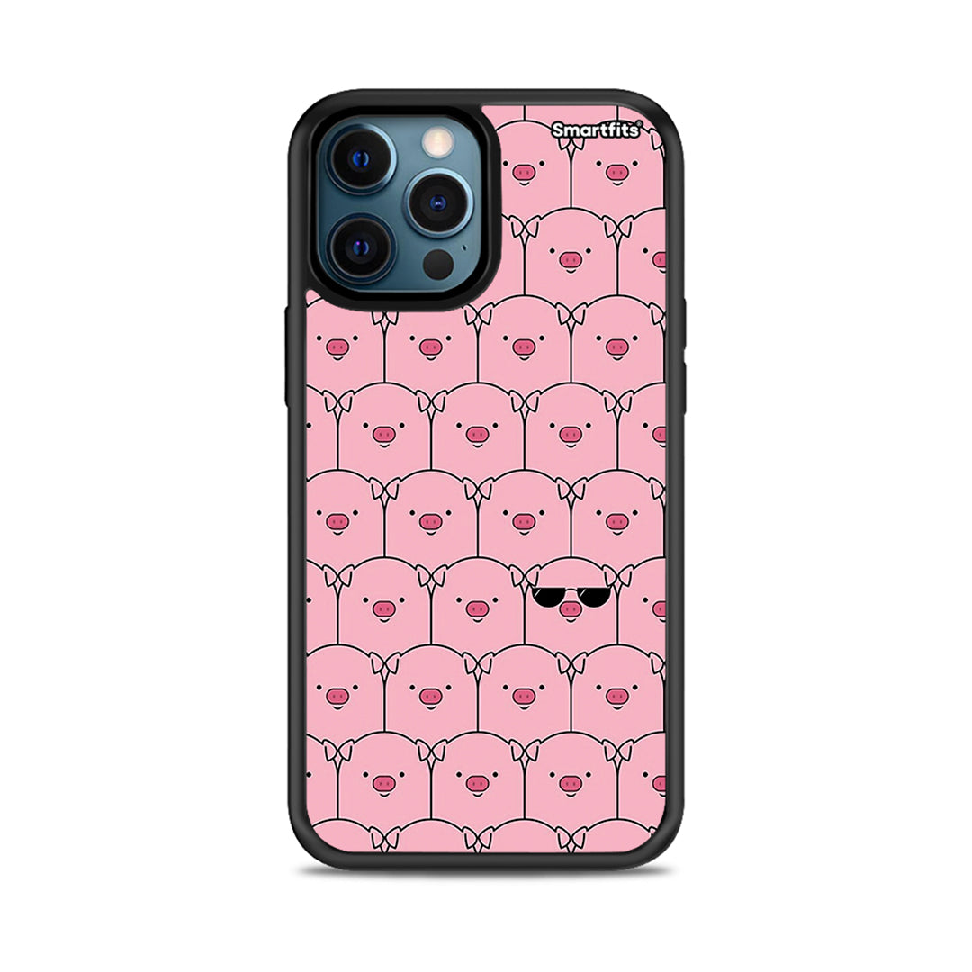 Pig Glasses - iPhone 12 Pro case