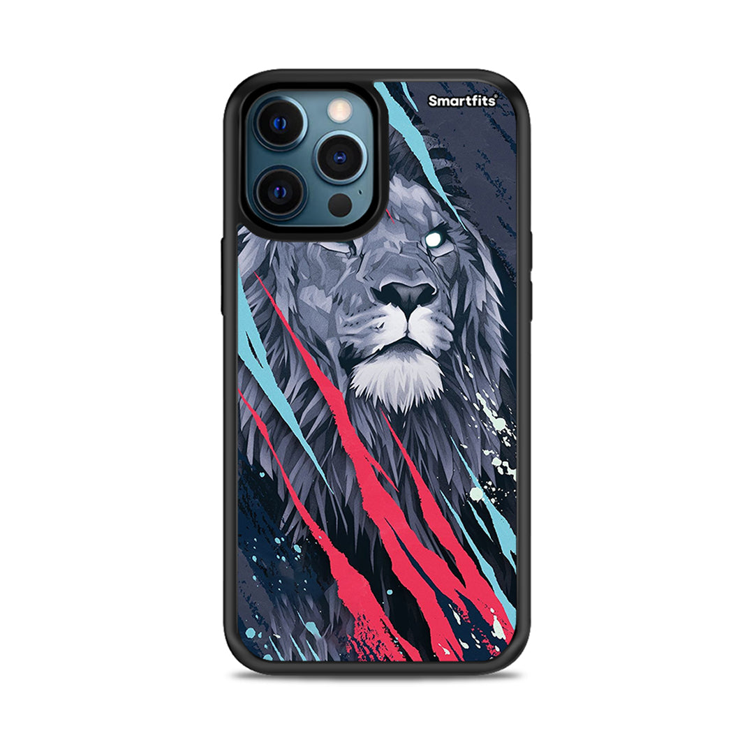 PopArt Lion Designer - iPhone 12 case