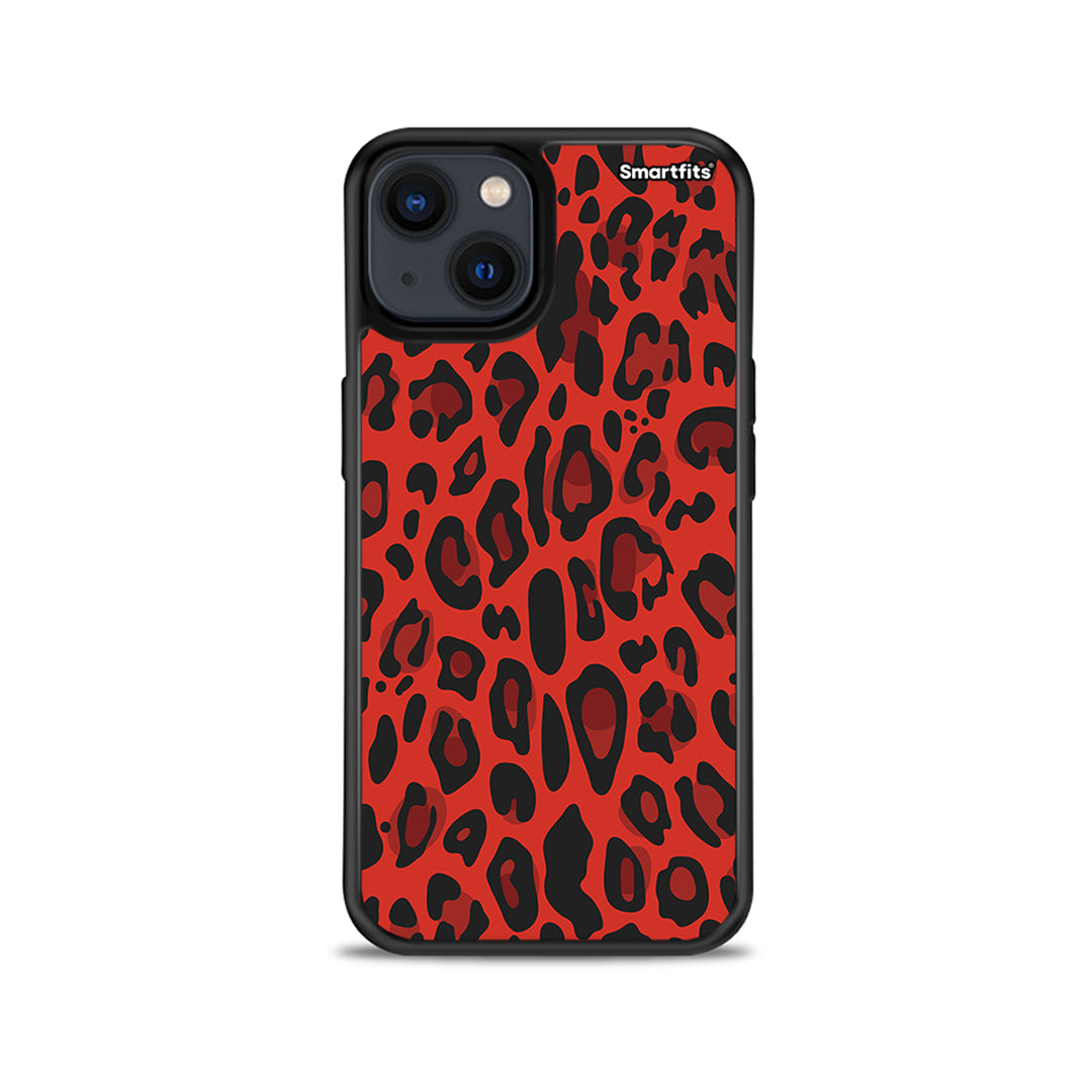 Animal Red Leopard - iPhone 13 case