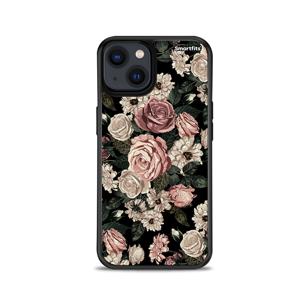 Flower Wild Roses - iPhone 13 case