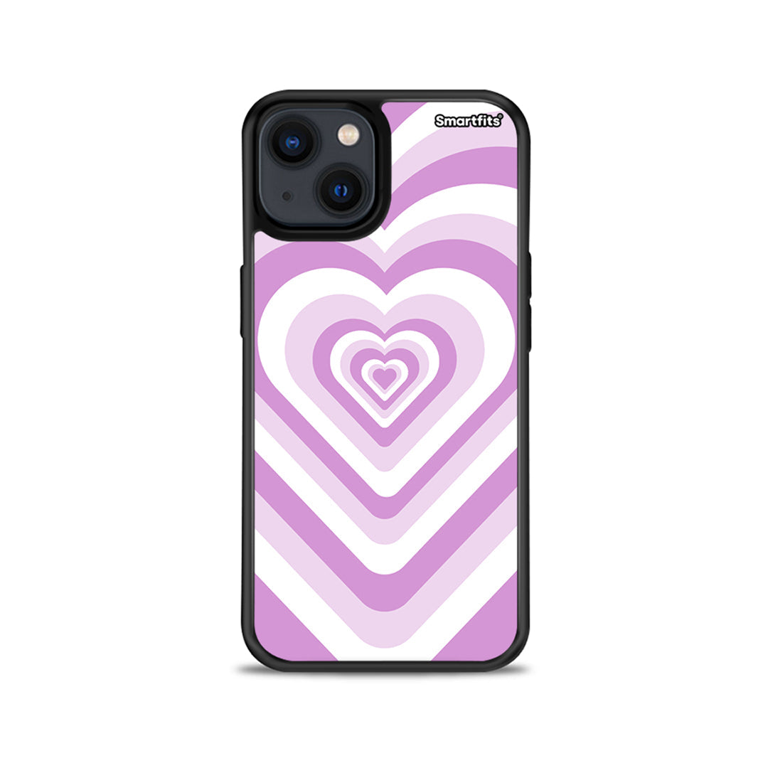 Lilac Hearts - iPhone 13 case