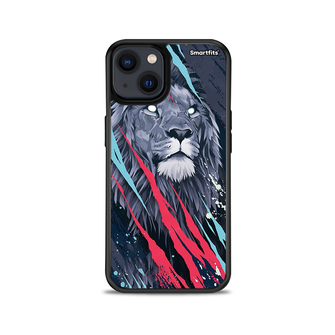 PopArt Lion Designer - iPhone 13 case