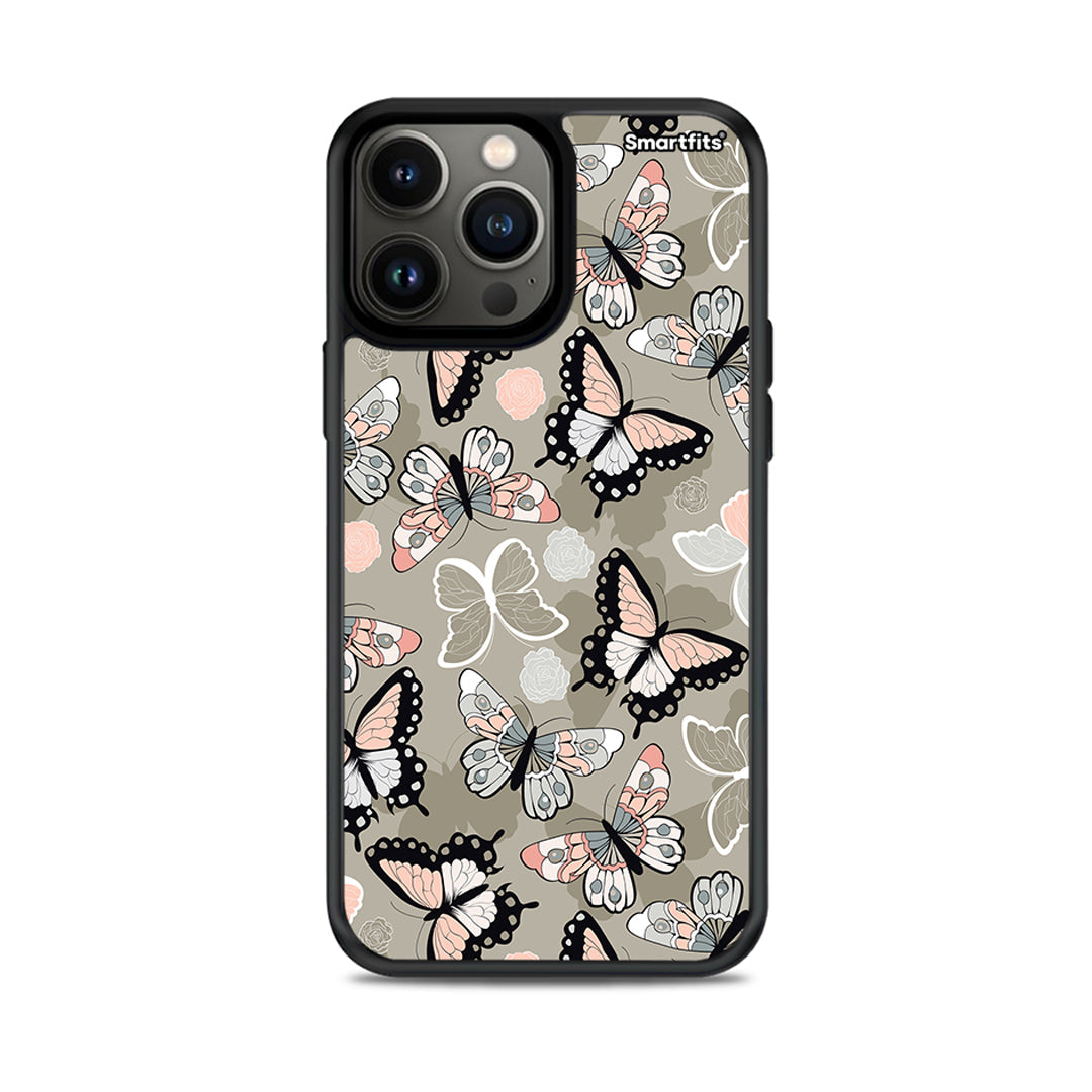 Boho Butterflies - iPhone 13 Pro Max case