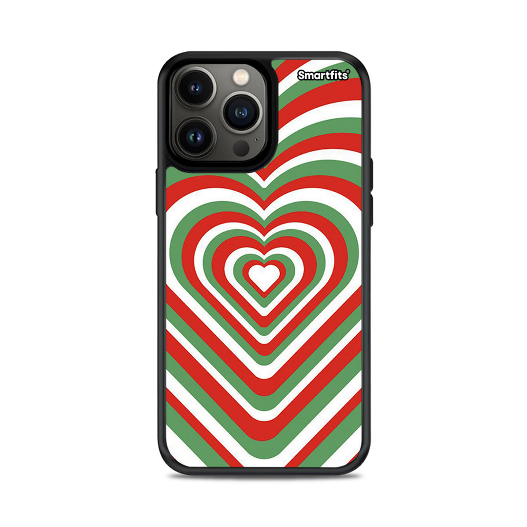 Christmas Hearts - iPhone 13 Pro max case