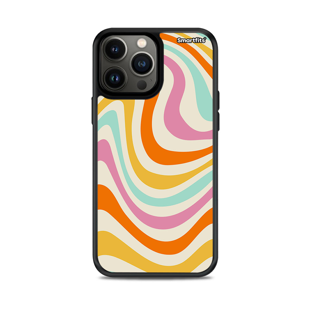 Colorful Waves - iPhone 13 Pro max case