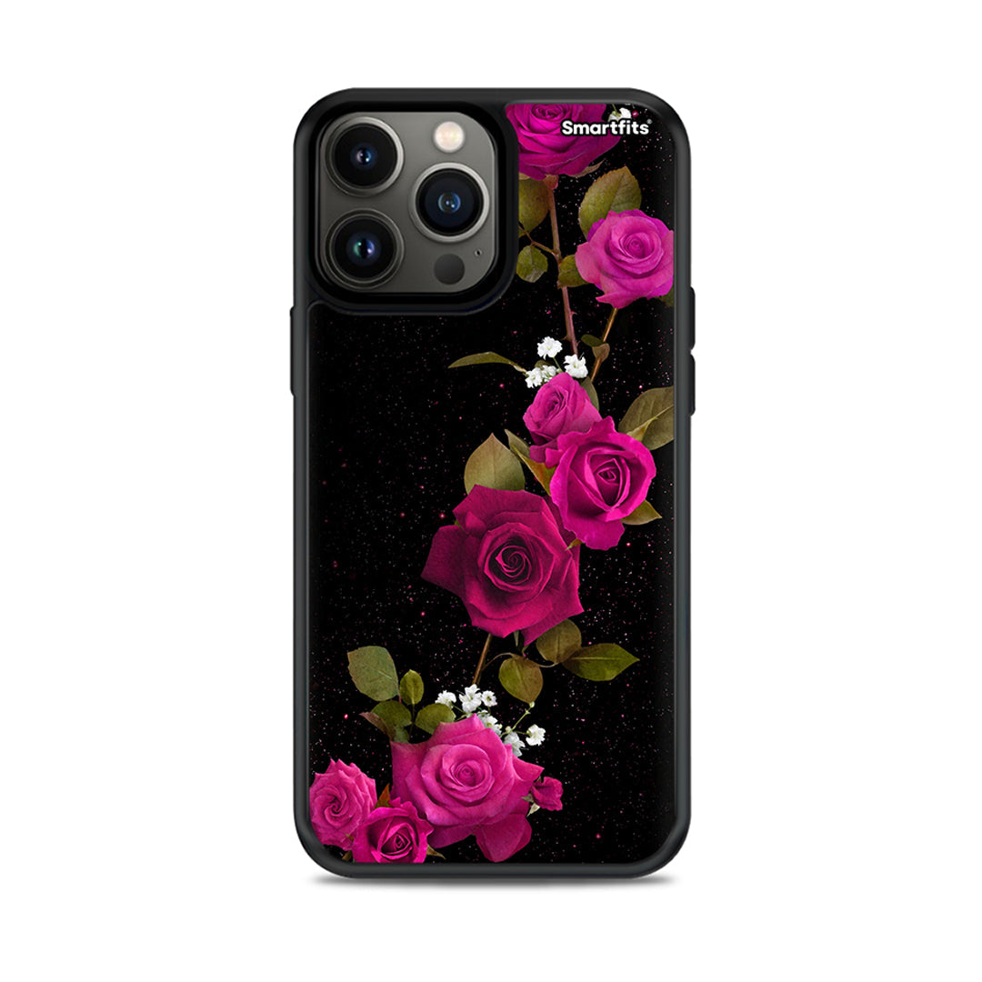 Flower Red Roses - iPhone 13 Pro max case